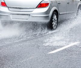 Conducir en un temporal